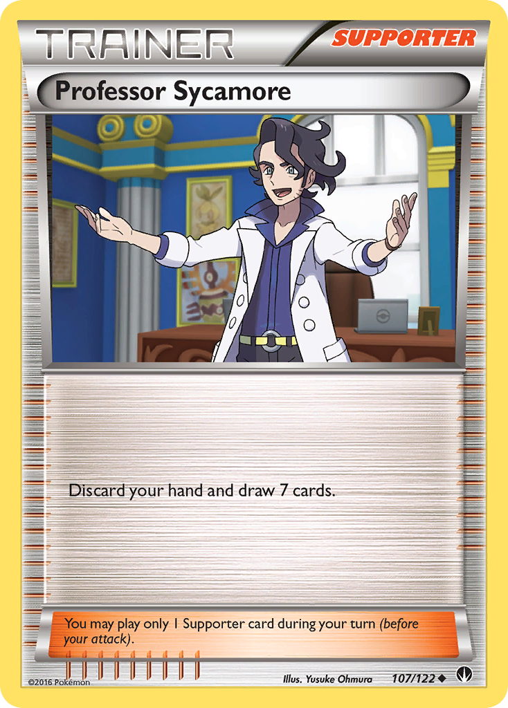 Professor Sycamore (107/122) [XY: BREAKpoint] | Tables and Towers