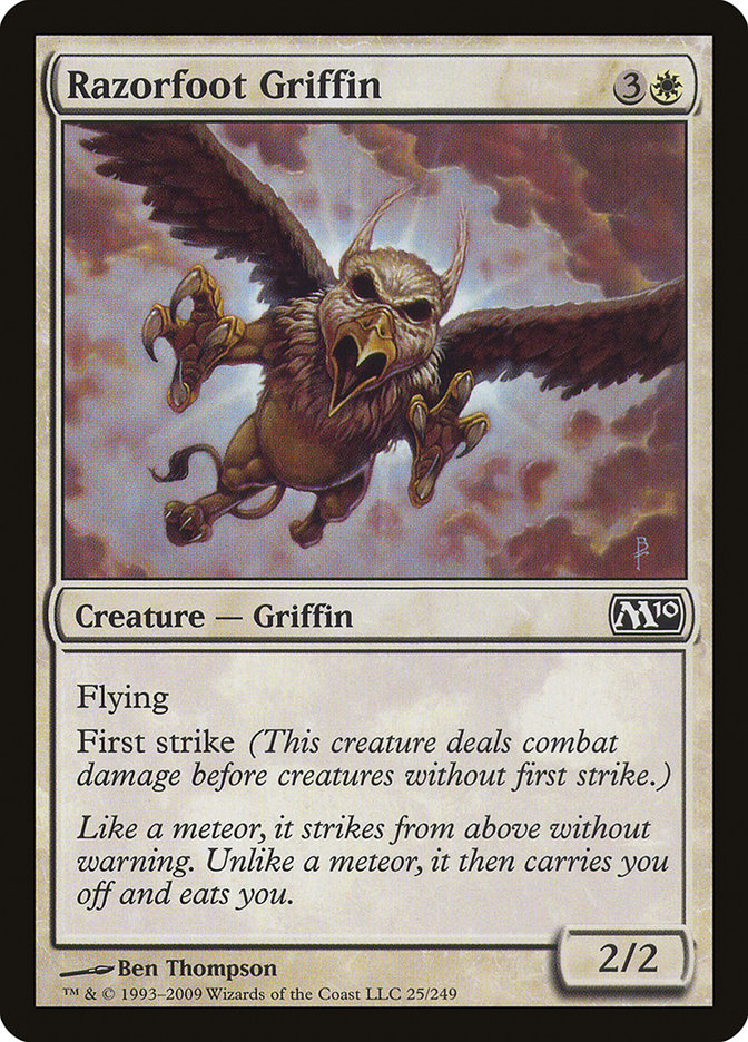 Razorfoot Griffin [Magic 2010] | Tables and Towers