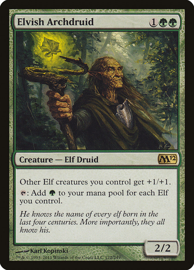 Elvish Archdruid [Magic 2012] | Tables and Towers