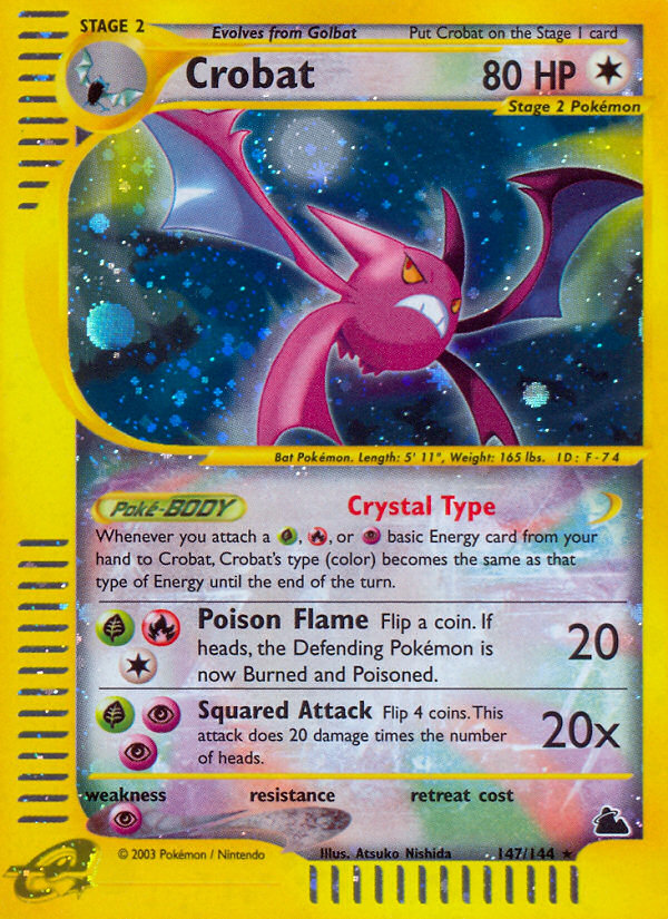 Crobat (147/144) [Skyridge] | Tables and Towers