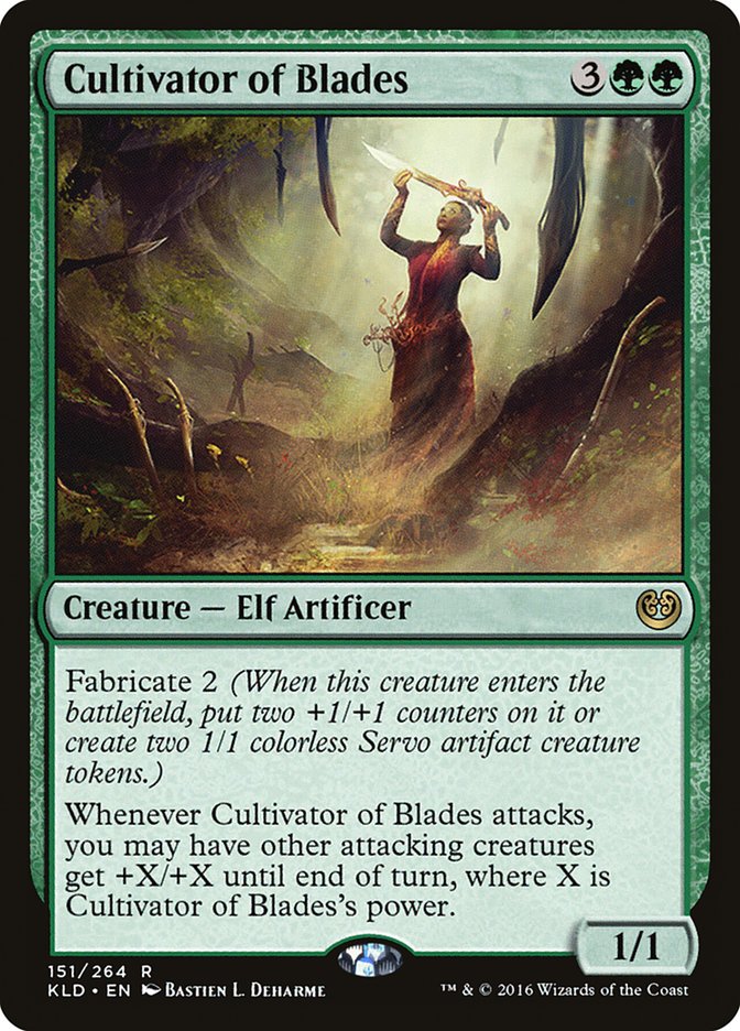 Cultivator of Blades [Kaladesh] | Tables and Towers