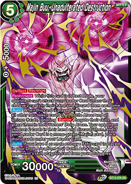 Majin Buu, Unadulterated Destruction (BT14-076) [Cross Spirits] | Tables and Towers