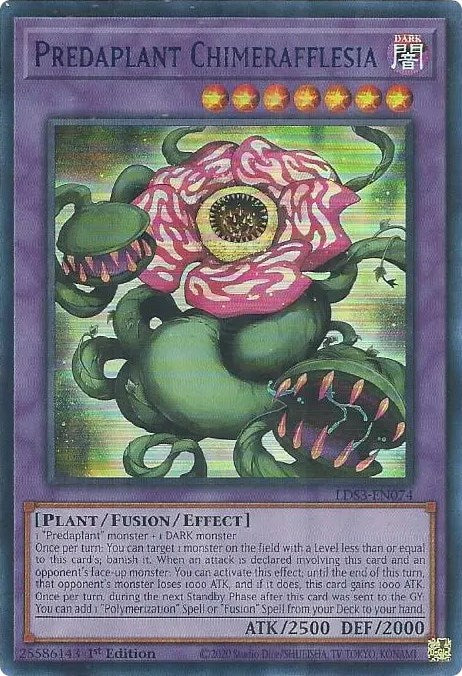 Predaplant Chimerafflesia (Blue) [LDS3-EN074] Ultra Rare | Tables and Towers