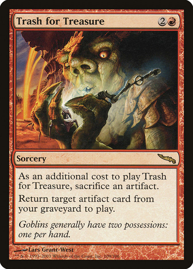 Trash for Treasure [Mirrodin] | Tables and Towers