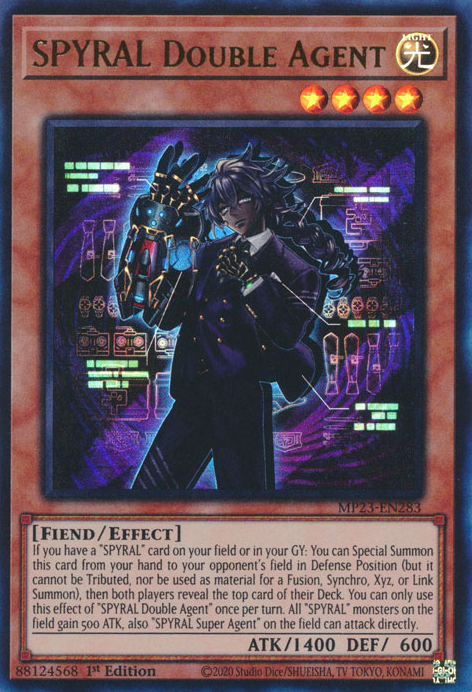 SPYRAL Double Agent [MP23-EN283] Ultra Rare | Tables and Towers