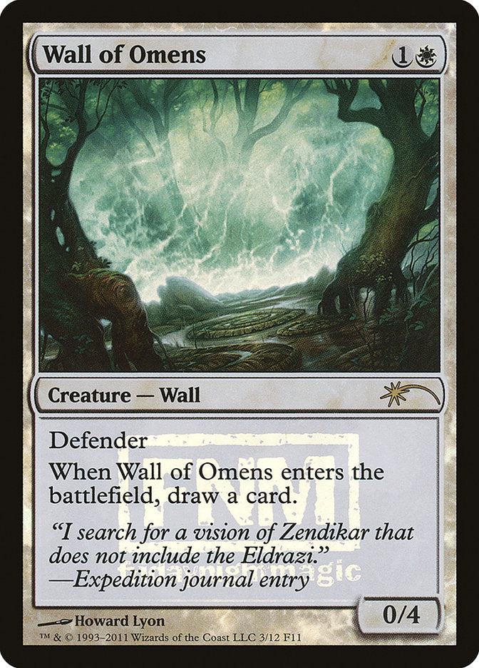 Wall of Omens [Friday Night Magic 2011] | Tables and Towers