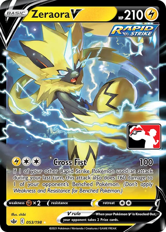 Zeraora V (053/198) [Prize Pack Series One] | Tables and Towers