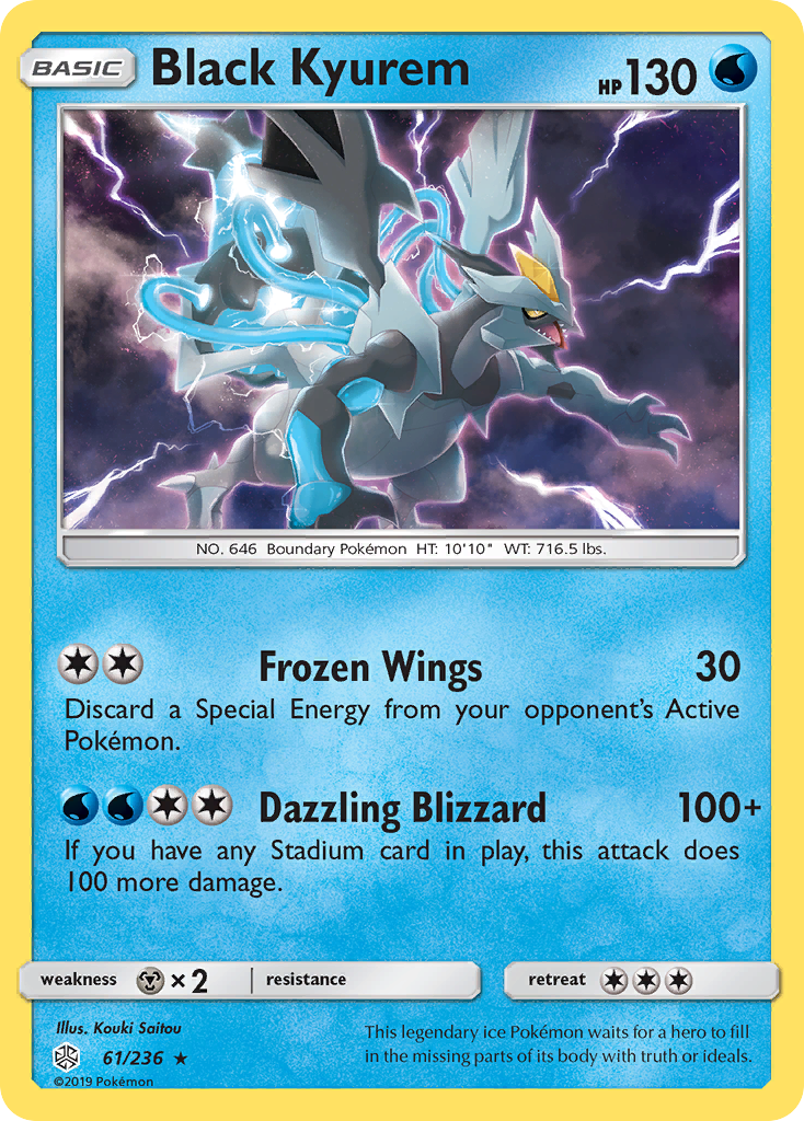 Black Kyurem (61/236) [Sun & Moon: Cosmic Eclipse] | Tables and Towers