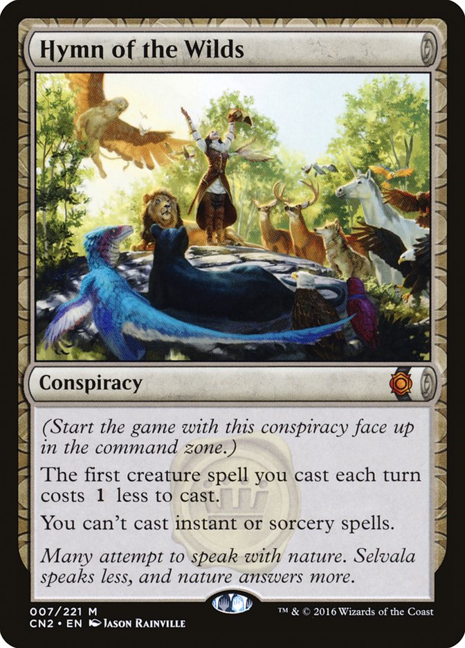 Hymn of the Wilds [Conspiracy: Take the Crown] | Tables and Towers