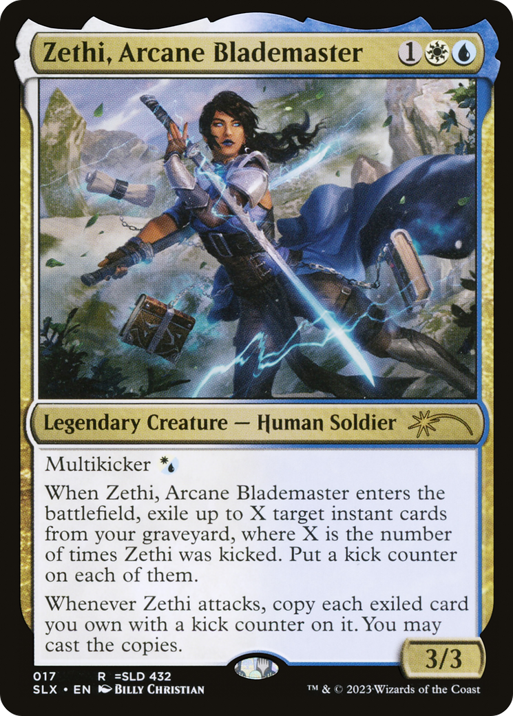 Zethi, Arcane Blademaster [Secret Lair: Universes Within] | Tables and Towers