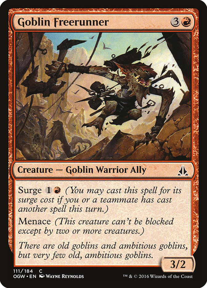 Goblin Freerunner [Oath of the Gatewatch] | Tables and Towers