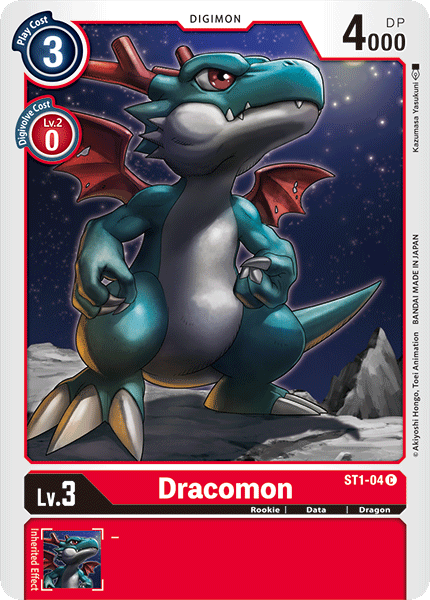 Dracomon [ST1-04] [Starter Deck: Gaia Red] | Tables and Towers