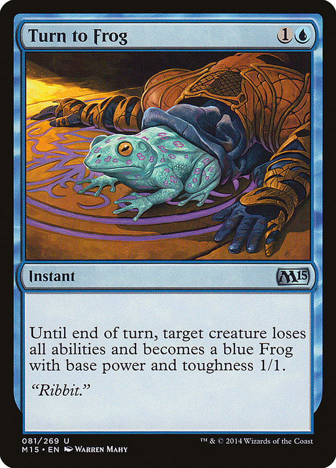 Turn to Frog [Magic 2015] | Tables and Towers