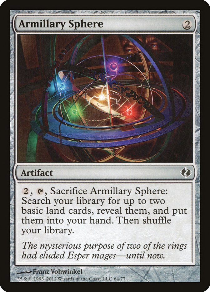 Armillary Sphere [Duel Decks: Venser vs. Koth] | Tables and Towers