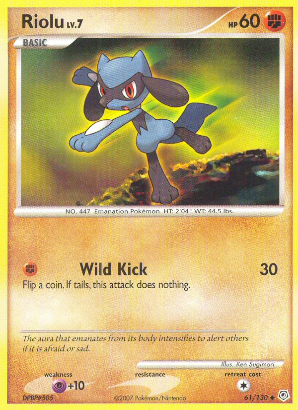 Riolu (61/130) [Diamond & Pearl: Base Set] | Tables and Towers