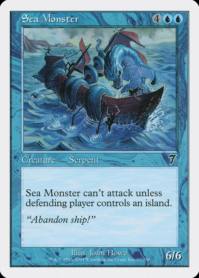 Sea Monster [Seventh Edition] | Tables and Towers