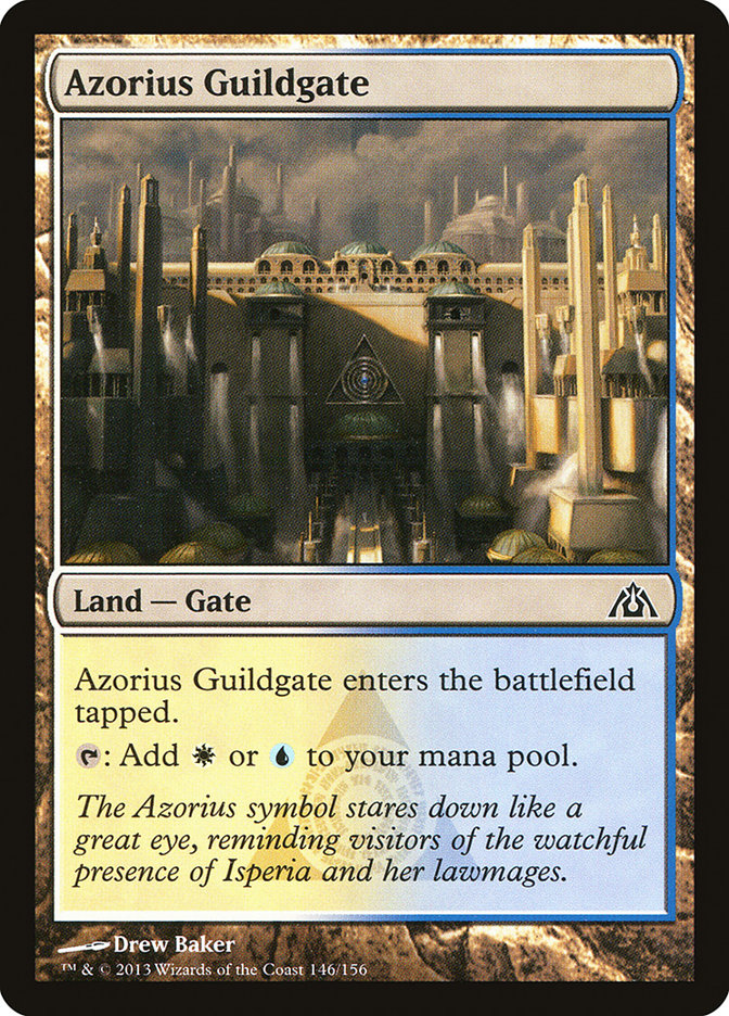 Azorius Guildgate [Dragon's Maze] | Tables and Towers