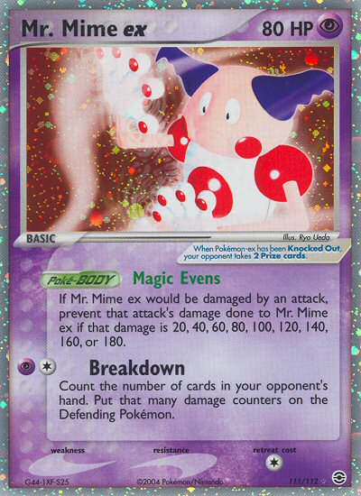 Mr. Mime ex (111/112) [EX: FireRed & LeafGreen] | Tables and Towers