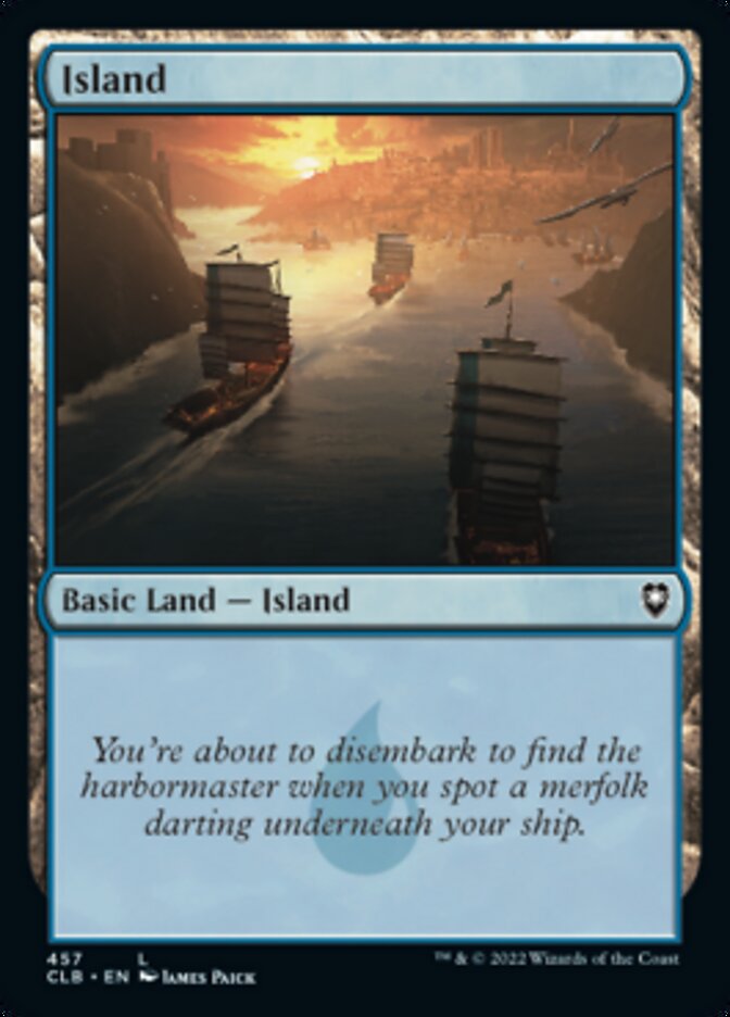 Island (457) [Commander Legends: Battle for Baldur's Gate] | Tables and Towers