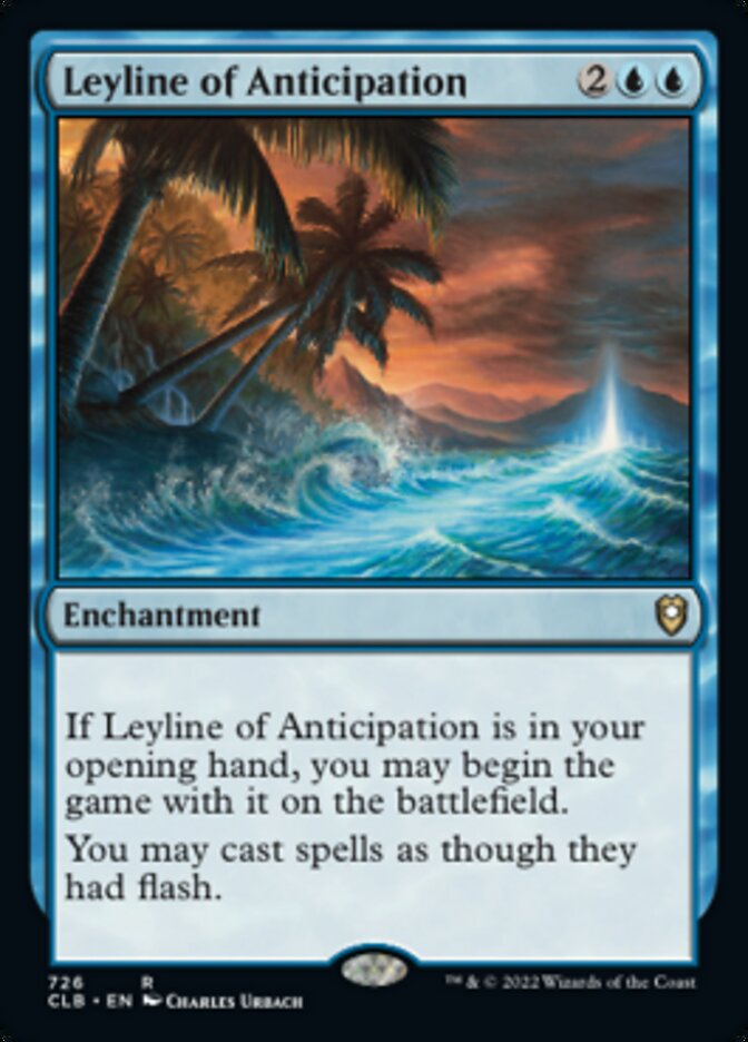 Leyline of Anticipation [Commander Legends: Battle for Baldur's Gate] | Tables and Towers