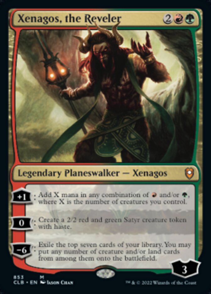 Xenagos, the Reveler [Commander Legends: Battle for Baldur's Gate] | Tables and Towers