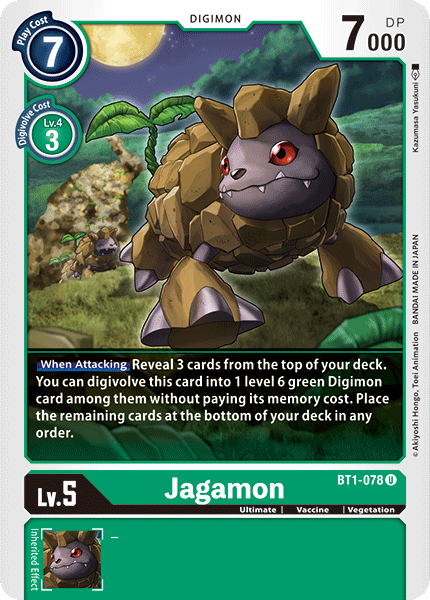 Jagamon [BT1-078] [Release Special Booster Ver.1.0] | Tables and Towers