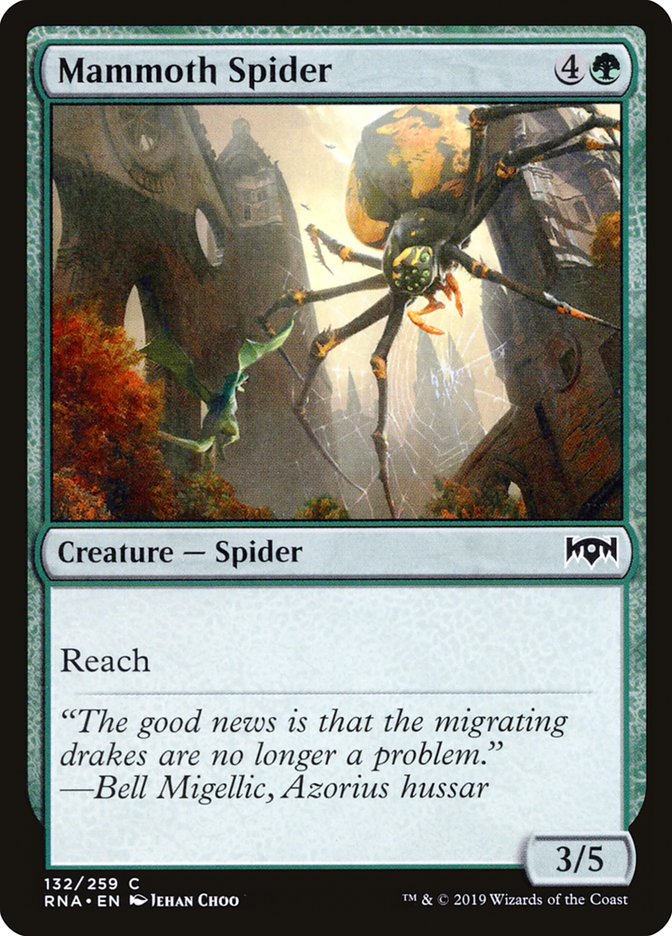 Mammoth Spider [Ravnica Allegiance] | Tables and Towers