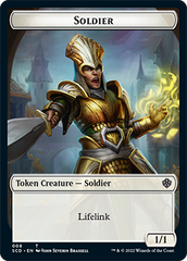 Insect // Soldier Double-Sided Token [Starter Commander Decks] | Tables and Towers