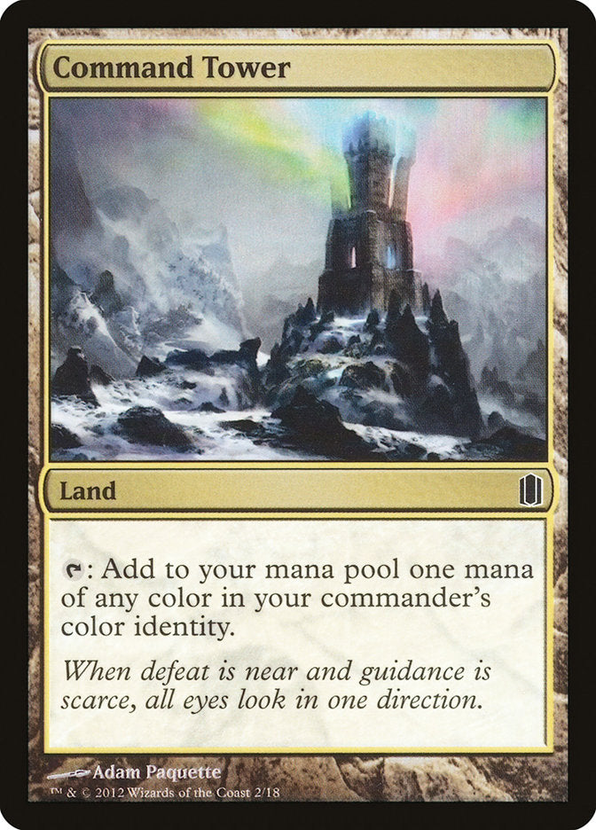 Command Tower [Commander's Arsenal] | Tables and Towers