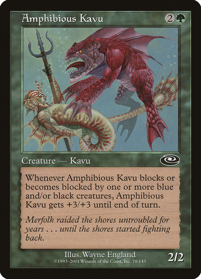 Amphibious Kavu [Planeshift] | Tables and Towers