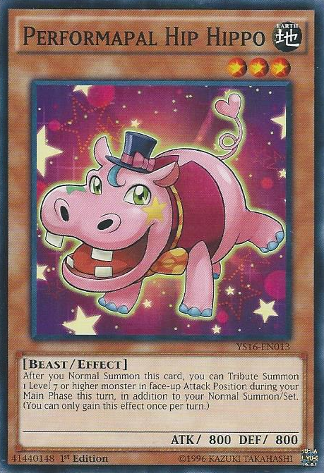 Performapal Hip HIppo [YS16-EN013] Common | Tables and Towers