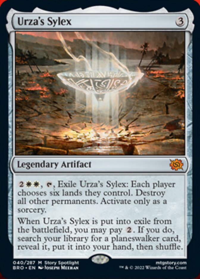 Urza's Sylex [The Brothers' War] | Tables and Towers