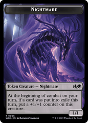 Nightmare // Food (0012) Double-Sided Token [Wilds of Eldraine Tokens] | Tables and Towers