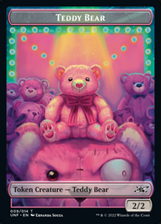 Teddy Bear Token [Unfinity Tokens] | Tables and Towers