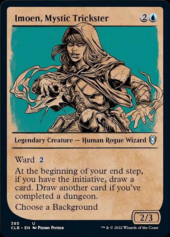 Imoen, Mystic Trickster (Showcase) [Commander Legends: Battle for Baldur's Gate] | Tables and Towers