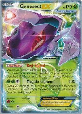 Genesect EX (11/101) (Emerald King - Andrew Estrada) [World Championships 2014] | Tables and Towers