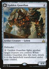 Golden Guardian // Gold-Forge Garrison [Rivals of Ixalan] | Tables and Towers