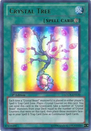 Crystal Tree [LCGX-EN170] Ultra Rare | Tables and Towers