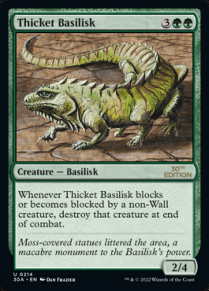 Thicket Basilisk [30th Anniversary Edition] | Tables and Towers