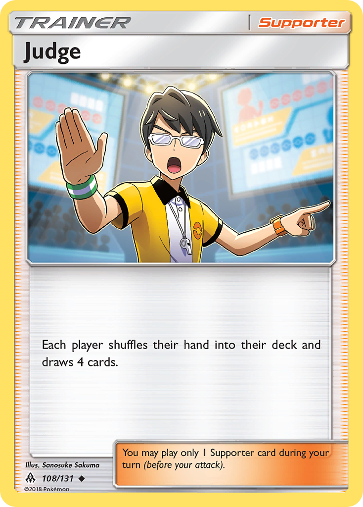 Judge (108/131) [Sun & Moon: Forbidden Light] | Tables and Towers