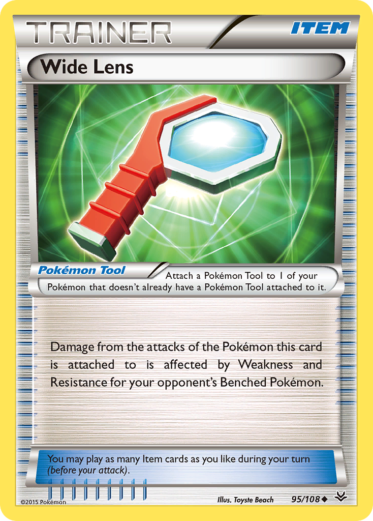 Wide Lens (95/108) [XY: Roaring Skies] | Tables and Towers