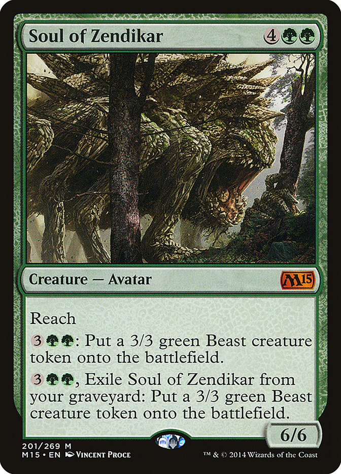 Soul of Zendikar [Magic 2015] | Tables and Towers