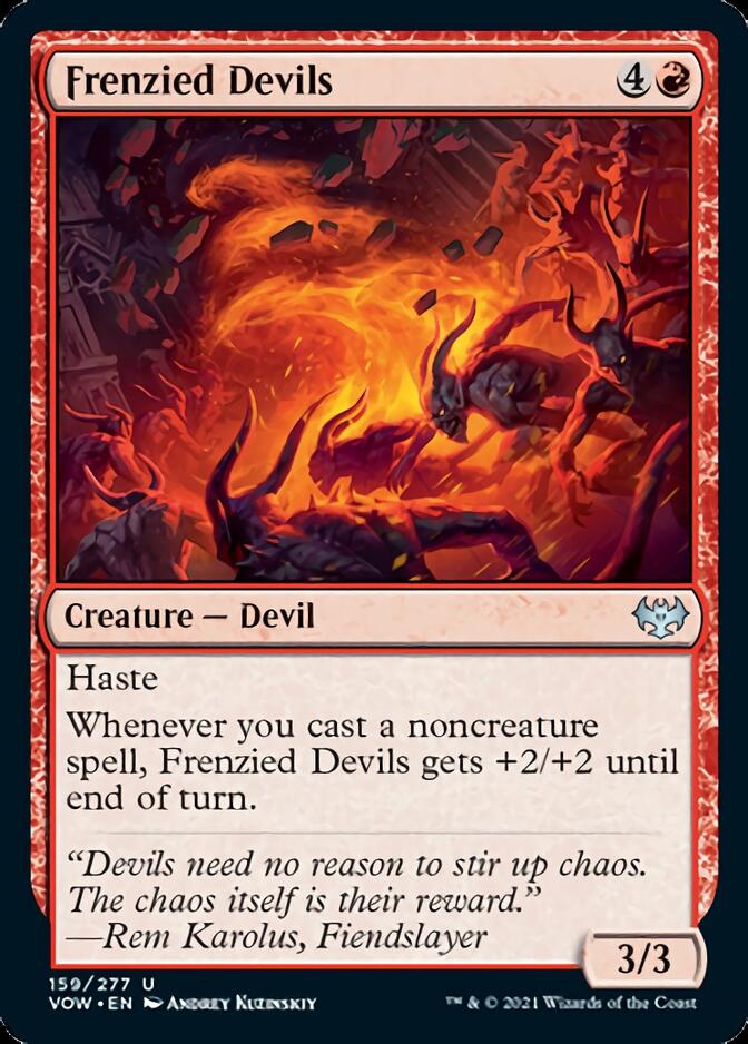 Frenzied Devils [Innistrad: Crimson Vow] | Tables and Towers