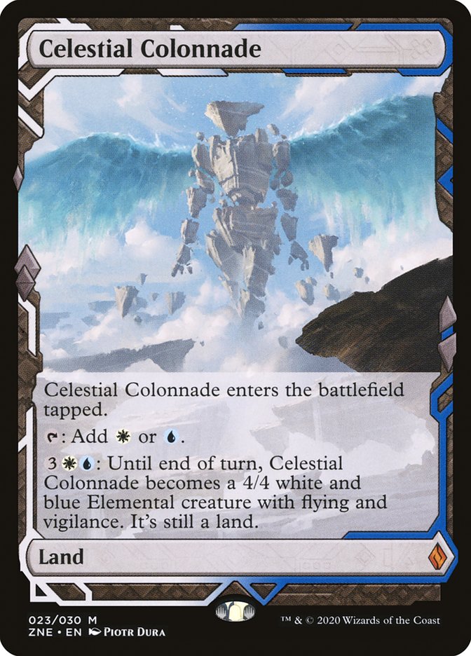 Celestial Colonnade (Expeditions) [Zendikar Rising Expeditions] | Tables and Towers