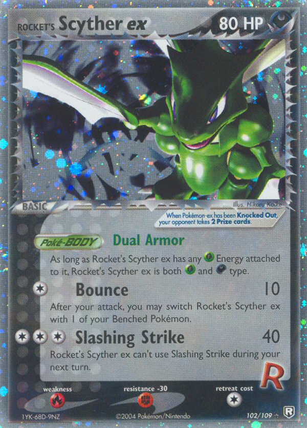 Rocket's Scyther ex (102/109) [EX: Team Rocket Returns] | Tables and Towers