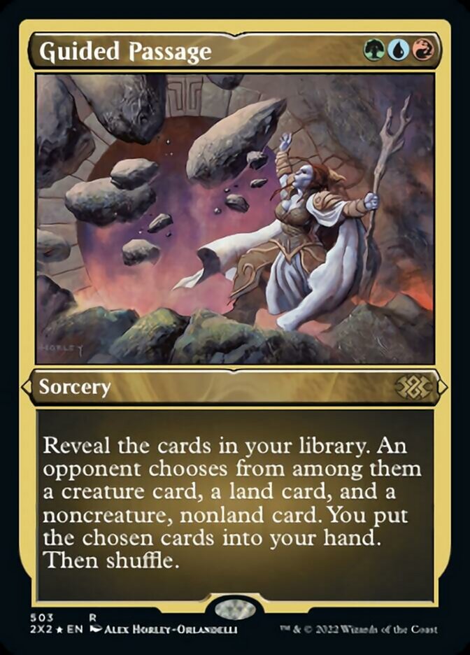 Guided Passage (Foil Etched) [Double Masters 2022] | Tables and Towers