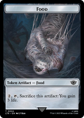 Smaug // Food (0024) Double-Sided Token (Surge Foil) [The Lord of the Rings: Tales of Middle-Earth Tokens] | Tables and Towers