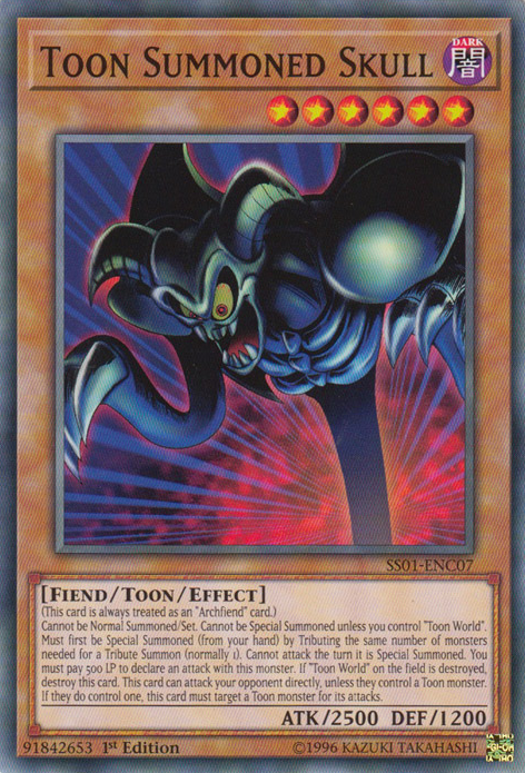 Toon Summoned Skull [SS01-ENC07] Common | Tables and Towers