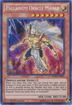 Palladium Oracle Mahad [MVP1-ENS53] Secret Rare | Tables and Towers