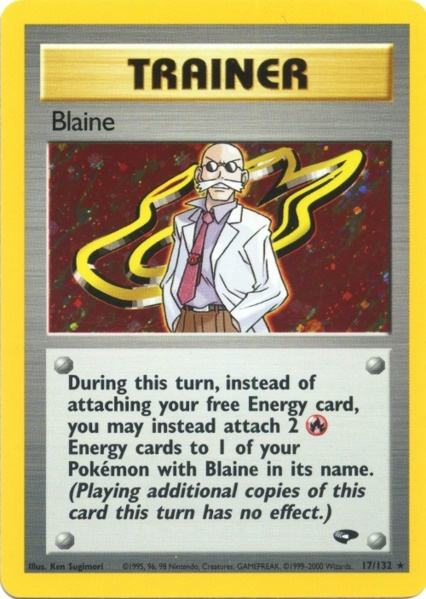 Blaine (17/132) [Gym Challenge Unlimited] | Tables and Towers